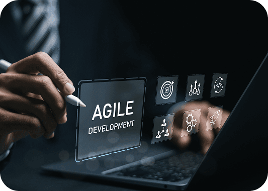 Agile approach visualization